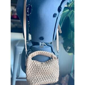 Woven Mini Shoulder Bag | Neutral Beige Braided Handbag | 2026 Trend Minimal